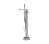 Mariner Quadra rubinetto vasca autoportante, per corpo incasso, QUA0091-CS, Quadra cromo spazzolato [Rubinetteria Bagno > Rubinetteria Vasca]