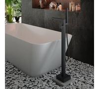 Mariner Quadra rubinetto vasca autoportante, per corpo incasso, QUA0091-NO, Quadra nero opaco [Rubinetteria Bagno > Rubinetteria Vasca]