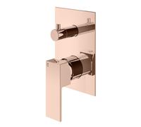 Mariner Quadra rubinetto vasca/doccia per 2-3 uscite, per corpo incasso, QUA1901-RG, Quadra oro rosa [Rubinetteria Bagno > Rubinetteria Doccia]