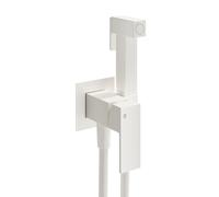 Mariner Quadra set doccetta bidet con funzione di miscelazione, QUA2000-BO, Quadra bianco opaco [Rubinetteria Bagno > Bidet / Set Doccetta WC]