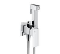 Mariner Quadra set doccetta bidet con funzione di miscelazione, QUA2000-CR, Quadra cromo [Rubinetteria Bagno > Bidet / Set Doccetta WC]