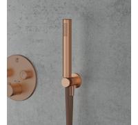 Mariner set doccetta in metallo con presa d'acqua e supporto doccetta, WLS3000-RS, Arya; Logica; Tao; Uno rame spazzolato [Rubinetteria Bagno > Set Doccia]