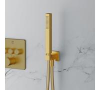 Mariner set doccetta in metallo con presa d'acqua e supporto doccetta, WLS3100-OB, Kobra; Otto; Quadra oro spazzolato [Rubinetteria Bagno > Set Doccia]