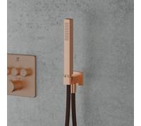 Mariner set doccetta in metallo con presa d'acqua e supporto doccetta, WLS3100-RS, Kobra; Otto; Quadra rame spazzolato [Rubinetteria Bagno > Set Doccia]