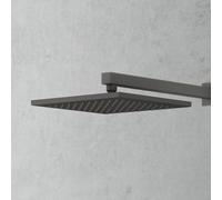Mariner soffione doccia acciaio inox squadrato La: 255 P: 255 mm, WLS3119-GR, Arya; Kobra; Logica; Otto; Quadra; Tao; Uno grafite opaco [Rubinetteria Bagno > Soffioni Doccia]
