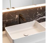 Mariner Uno rubinetto lavabo con corpo del rubinetto rialzato, UNO0052-NO, Uno nero opaco [Rubinetteria Bagno > Rubinetteria Lavabo]