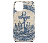 Mariner's Faith || Sailor's Blue Ocean Soul || ancora blu Custodia per iPhone 13