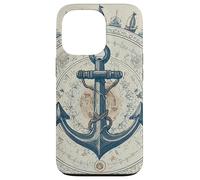 Mariner's Faith || Sailor's Blue Ocean Soul || ancora blu Custodia per iPhone 13 Pro