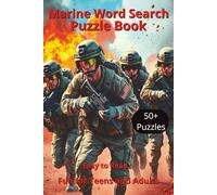 Marines Word Search Puzzle Book: Word Searches with Easy to Read about Marine Corps History, Famous Battles, Core Values, and more | 6 x 9 Inches, 110 ... Duty, Vacations, Holidays, and Free Time.