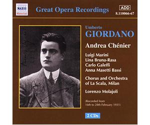 Marini-Molajoli - ANDREA CHENIER