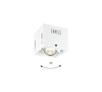 MARINO CRISTAL Frameless Bianco dicroica gu10 1x50w 230v MCA53448B
