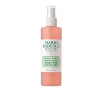 Mario Badescu, spray facciale rinfrescante e idratante con aloe, erbe e acqua di rose - per tutti i tipi di pelle, 236 ml