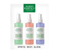 Mario Badescu Cura della pelle Cura idratante Spritz Mist Glow Set Facial Spray with Aloe, Cucumber and Green Tea 118 ml + Facial Spray with Aloe, Herbs and Rosewater 118 ml + Facial Spray with Aloe, Chamomile and Lavender 118 ml 1 Stk.