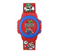 Super Mario Orologio Digitale al Quarzo Ragazzo con Cinturino in Plastica GSM4234