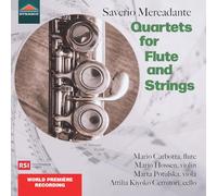 7215441 Audio Cd Saverio Mercadante - Quartets For Flute And Strings