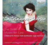 Mario Castelnuo Castelnuovo-Tedesco: The Divan of Moses Ibn Ezra: Complete (CD)