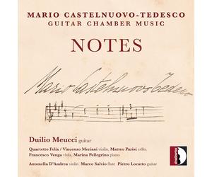 Mario Castelnuovo-Tede Mario Castelnuovo-Tedesco: Notes - Guitar Chamber Mu (CD)