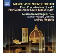Mario Castelnuovo-Tedes Castelnuovo-Tedesco: Piano Concertos Nos. 1 and 2/. (CD)