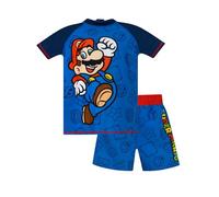 Mario Costume Piscina Bambino | Set da Bagno | Costumi Mare Bambino | Blu 3-4 Anni