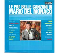 Mario Del Monaco Lp Vinile Le Piu' Belle Canzoni Di Mario Del Monaco Nuovo