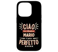 Mario Idea Regalo Personalizzata Nome Divertente Custodia per iPhone 14 Pro