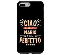 Mario Idea Regalo Personalizzata Nome Divertente Custodia per iPhone 7 Plus/8 Plus