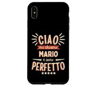 Mario Idea Regalo Personalizzata Nome Divertente Custodia per iPhone XS Max