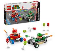 Mario Kart Baby Mario vs Baby Luigi Lego SuperMario