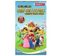 ThinkFun Coin Collectors Magnetico Perfetto per Il Viaggio e Come Regalo. Un Gioco di logica Non Solo per i Fan di Super Mario, Multicolore, 76547