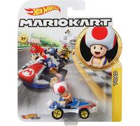 MARIO KART Modello DieCast Auto TOAD SNEEKER 5cm Scala 1:64 Hot Wheels GBG30