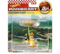 MARIO KART Modello Diecast DAISY FLOWER GLIDER Scala 1:64 Hot Wheels HDB41