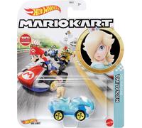 MARIO KART Modello DieCast ROSALINA Auto 5cm Scala 1:64 Hot Wheels HDB32