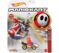 MARIO KART Modello Diecast STANDARD SHY GUY ROSSO 5cm 1:64 Hot Wheels GRN25