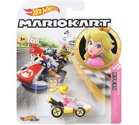 MARIO KART Modello STANDARD KART di PEACH Principessa 5cm Scala 1:64 Hot Wheels
