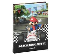 MARIO KART, Standard - Diario Scuola 2023 2024 Bambini e Ragazzi, Agenda Scolastica 12 Mesi con Planner Giornaliero, Utile Prodotto di Cartoleria 320 Pagine, 13.5x18.5x3H - Nero
