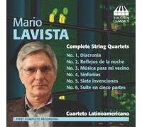 Mario Lavista Mario Lavista: Complete String Quartets (CD) Album