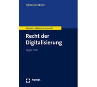 Mario Martini Florian Moslein Frauke Rostals Recht Der Digitalisieru (Tascabile)