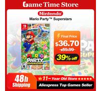 Mario Party Superstars Offerte di giochi per Nintendo Switch Scheda di gioco fisica originale ufficiale al 100% per console di gioco Switch OLED Lite