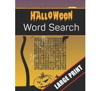 Mario Press Halloween Word Search Large Print (Tascabile)