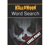 Mario Press Halloween Word Search Large Print (Tascabile)