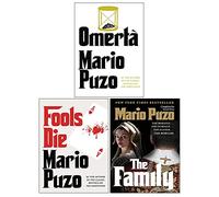 Mario Puzo Collection 3 Books Set (The Family, Omerta, Fools Die)