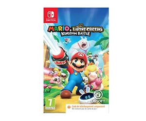 Mario + The Lapins Crétins Kingdom Battle Code In Box - Nintendo Switch [Edizione: Francia]
