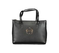 Mario Valentino Black Polyethylene Women Handbag
