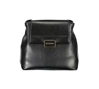 Mario Valentino Black Polyurethane Women Backpack