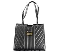 Mario Valentino Black Polyurethane Women Handbag