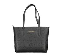 Mario Valentino Black Polyurethane Women Shoulder Bag
