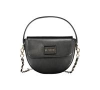 Mario Valentino Black Polyurethane Women's Handbag