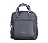 Mario Valentino Blue Polyurethane Women Backpack