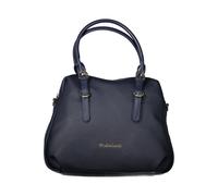 Mario Valentino Blue Polyurethane Women Handbag