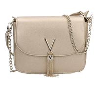 Valentino Bags Borsa a tracolla Divina pelle sintetica, oro, donna, 23 x 17 x 8